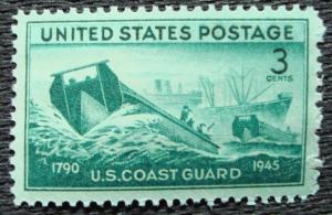 US #936 MNH Single, Coast Guard, SCV $.25 L12