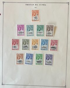 Tristan Da Cunha Stamps  Scott 28-41 ,SG 28-41  1960 Issue MLH