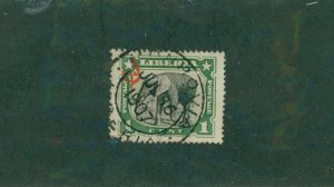 LIBERIA  ‎Ø 46 USED BIN $0.50