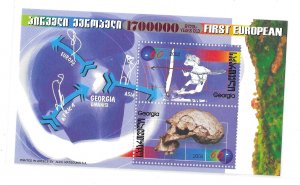 Georgia 2003 Paleontology First European S/S Sc 309 MNH C10