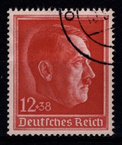 Germany 1938 Hitler Culture Fund & 49th Birthday, 12pf + 38pf [Used]