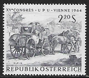 Austria # 733 - Mailcoach - MNH