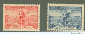 Australia  #157-158 Mint (NH) Single (Complete Set)