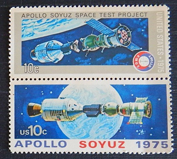1975 Space APOLLO - SOYUZ, USA-USSR, MNH **, 10 c, Block (1529-T)