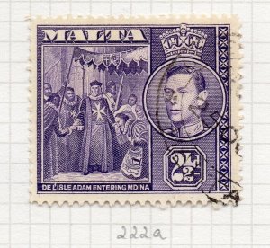 Malta 1938 Issue Fine Used 2.5d. NW-208434