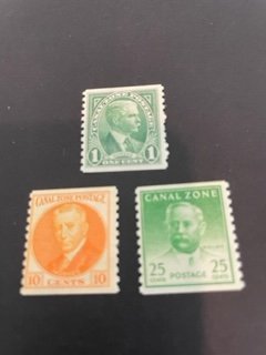 Canal Zone sc 160-162 MNH comp set