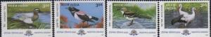 INDIA 2000 MIGRETORY BIRDS  4V COMPLETE SET MNH