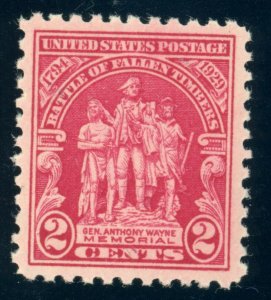 US Stamp #680 Battle Fallen Timbers 2c - PSE Cert - XF-SUP 95 - MNH - SMQ $40.00 