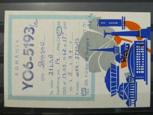 1968 QSL Card Brasov Romania-