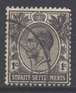 Straits Setts Scott 179 - SG218, 1921 Script CA 1c used