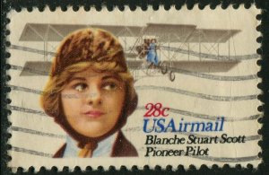 C99 28c Blanche Stuart Scott Used