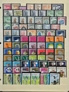 Barbados Mint NH Stamp Collection in Mounts on Stock Pages