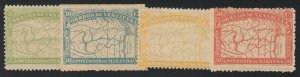 Venezuela - 1896 - SC 137-40 - HR - Short set