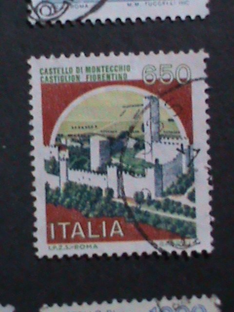 ​ITALIY-1980 VERY OLD ITALY FAMOUS CAST;ES USED STAMPS LARGE SETVERY FINE WE S