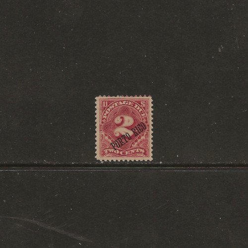 US Puerto Rico Scotts #J2 Fine/Very Fine MH Cat. Value $20.00            #788