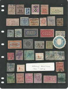 Latvia Old Postcard Collection, 6 Different all with Stamps & Postmarks, DKZ