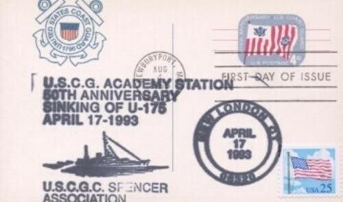 UX52 4c COAST GUARD - FDC & Event Dual #2