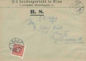 Austria 1920 Postal History