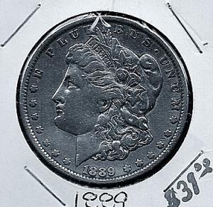 1889-P Morgan Dollar-Nice Coin