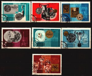 Russia Scott 3534 - 3540 used