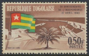 Togo  SC# 448 MH   Independence Anniv     see details & scans