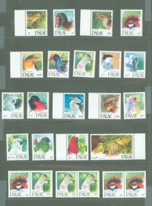 Palau #266-283  Single (Complete Set) (Fauna)