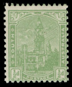 AUSTRALIA - South Australia EDVII SG293, ½d pale green, NH MINT. Cat £18. 