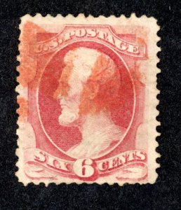 US 148 U 1870 6c carmine