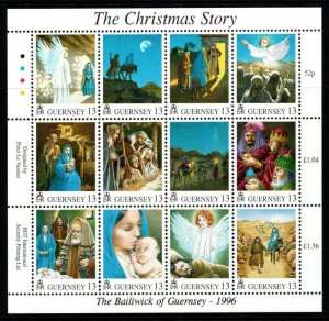 GUERNSEY SG716a 1996 CHRISTMAS MNH