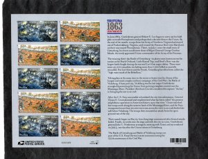 4787-4788 Civil War 1863, MNH sheet/12