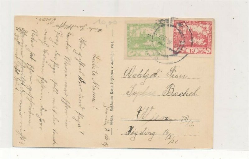 D176441(1) Slovakia Postal Card 1919 Kral Vienna Austria