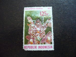 Stamps - Indonesia - Scott# 1047 - Used Part Set of 1 Stamp