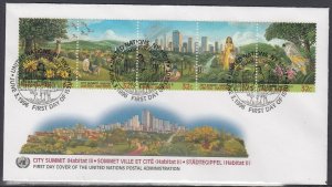 United Nations Scott 682a FDC - City Summit