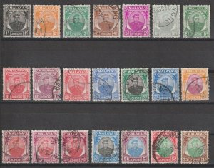 MALAYA/JOHORE 1949 SG 133/47 USED Cat £70