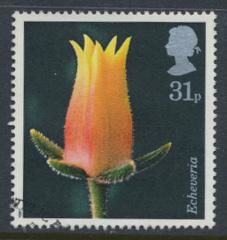 Great Britain  SG 1349 SC# 1170 Used / FU with First Day Cancel - Flower Phot...