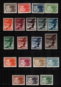 Austria  C12 - C31  MH cat $ 130.00