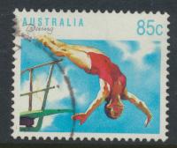 Australia SG 1190  SC# 1123 Diving  Used / FU  see details
