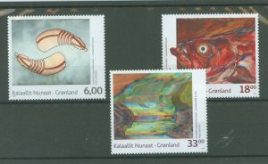 Greenland #545-547 Mint (NH) Single (Complete Set) (Art)