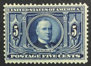 MOMEN: US #326 MINT OG NH $200 #22653