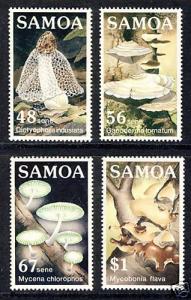 Samoa Pilze, Fangi Scott 645-648 MNH (s17)