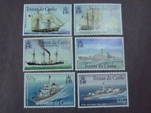 TRISTAN da CUNHA # 691-696-MINT/NEVER HINGED---COMPLETE SET---2001