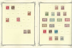 Hungary Stamp Collection on 20 Scott Pages, 1919-20 Occupations, JFZ