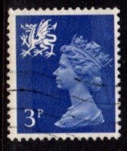 Wales - #WMMH2 Machin Queen Elizabeth II - Used