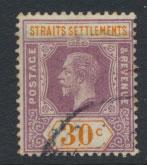 Straits Settlements George V  SG 207 Used 