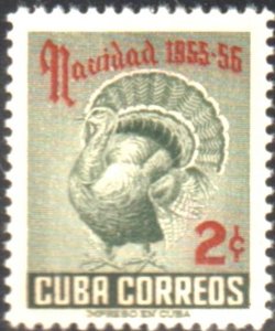 1955 Caribbean Stamps Sc 547 Christmas Turkey MNH