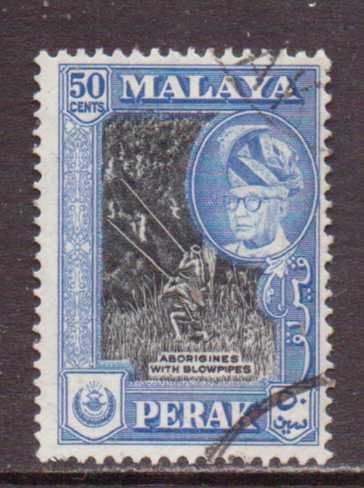 Malaya-Perak   #134  used  (1960)  