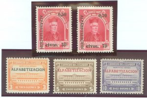 Ecuador #C216-20 Mint (NH) Single (Complete Set)