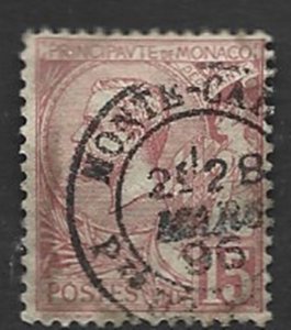 COLLECTION LOT 8716 MONACO #17 1891