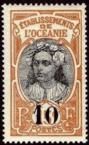 French Polynesia SC#56 Mint F-VF...fill a key spot!!
