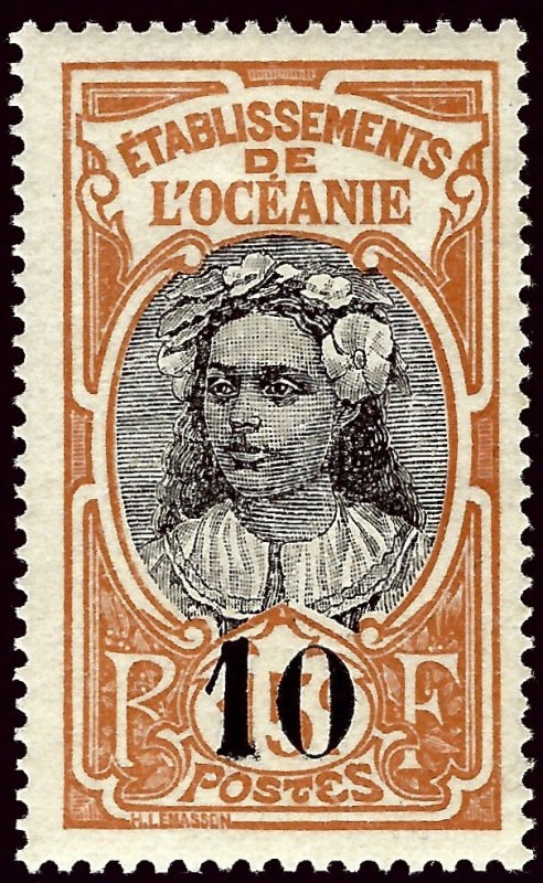 French Polynesia SC#56 Mint F-VF...fill a key spot!!